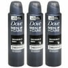 3 Pack Dove Men Invisible Dry Anti Perspirant 48 Hr Deodorant Spray 150ML