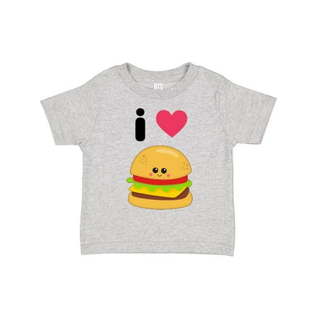 

Inktastic I Love Cheeseburgers Gift Toddler Boy or Toddler Girl T-Shirt