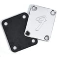 thumbnail image 3 of 70S 4-Bolt Guitar Neck Plate Neckplate with Screws (Silver), 3 of 7