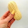 thumbnail image 4 of Guodhu Squeezy peanut Toy,Squishy Sensory Fidget Toys Set Soft Silicone Stress Relief Balls for Adults Kids Anxiety ADHD Desk Calming,Squishies peanut Toy(Khaki), 4 of 9