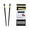 Gold, variant on Rohy Dishwasher Safe Silver Fiberglass Chopsticks (10 Pairs)