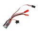 thumbnail image 4 of Controlador de velocidad eléctrico bidireccional ESC cepillado 30A con freno para barco de coche RC (negro) NikouMX Deportes, 4 of 8