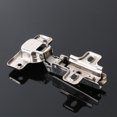 thumbnail image 3 of Bisagra de fuerza de dos secciones con resorte de 35 tazas para puerta de gabinete, bisagra de avión, accesorios de hardware de cubierta semicompleta para armario, 3 of 4