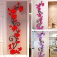 thumbnail image 1 of Gwong Decoración hogareña Rosa Multiflora Vid Entrada Corredor Pegatinas de Pared Fondo Decoración Colgadores 3D Gwong 8824512, 1 of 6