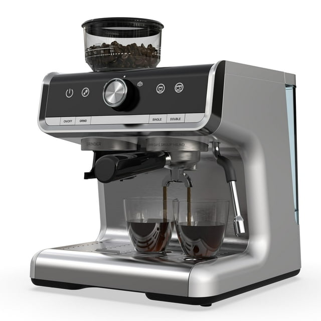 Cafetera espresso GarveeHome 20 Bar con espumador de leche