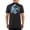 Black, variant on Men's Fishing Swim Graphic Shirts Short Sleeve Sun Protection UV UPF 50+ SPF Tee Quick Dry Lightweight Water Tops