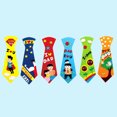 thumbnail image 1 of LOLIPPYY 6Pcs/Pack Handmade Teaching Materials Package Nonwoven DIY Tie Assorted Color Festival Gift for Parents, 1 of 7