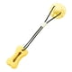 thumbnail image 4 of Juguete para masticar para perros, ventosa, cuerda para la dentición, alimentador lento, rompecabezas, juguete para morder, dispensador de alimentos hueso amarillo, 4 of 9