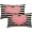 Pink Heart, variant on Valentines Day Pillow Covers 20X20 Inch Black White Stripes Red Heart Decorative Square Pillow Cases Valentine''s Day Cotton Linen Throw Pillows Set of 2 Home Decor for Sofa Porch Couch Outdoor