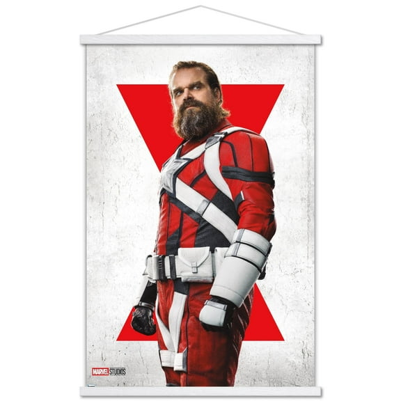 Marvel Black Widow - Red Guardian One Sheet Wall Poster with Wooden Magnetic Frame, 22.375" x 34"