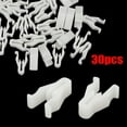 thumbnail image 1 of 30pcs White Plastic Nylon Switch Bezel Clip For Toyota 4Runner for Lexus, 1 of 9