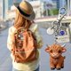 thumbnail image 5 of Highlands Bull Month Keychain Remind You Of The Power Of Silences Every Day, 5 of 8