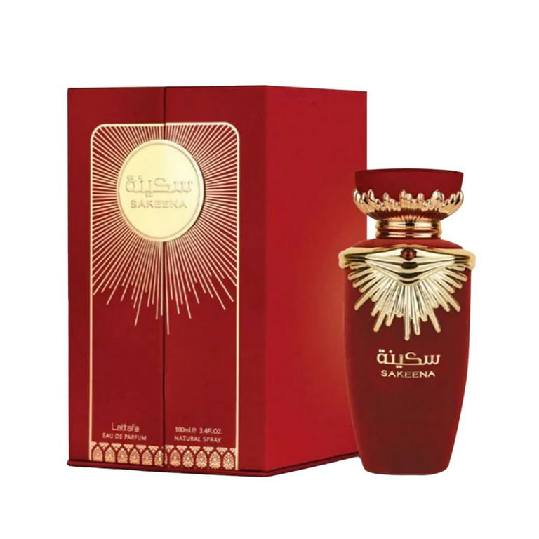 Lattafa Sakeena Unisex EDP Spray, Citrusy Mandarin & Passion Fruit 