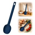 thumbnail image 2 of Silicone Cooking Spoons 11 Inch Heat Resistant Kitchen Spoons for Mixing, Serving and Stirring Large Non Stick Basting Utensils, Cooking Utensil for Kitchen Cooking Baking Stirring,Z1-Dark Blue, 2 of 7