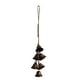 thumbnail image 5 of Campana de Navidad Marrón - Campana de Pared Colgante, Memorial, Wind Chimes Para Manijas de Puerta, 5 of 6