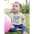 thumbnail image 2 of Be A Light For All To See T-Shirt Infant -Smartprints Designs,  24 Months, 2 of 4