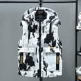 thumbnail image 2 of Durtebeua Men's Lightweight Vest Packable Warm Quilted Sleeveless Outerwear for Work Casual Z18-Camouflage,L, 2 of 3