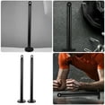 thumbnail image 3 of WHAMVOX 2Pack Strength Training Equipment Black Steel Barbell Load Stand for Home Gym, 3 of 8