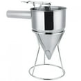 thumbnail image 5 of Stainless Steel Funnel Kitchen Cooking Octopus Ball Maiking Funnel with Bracket, 5 of 5