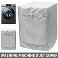 thumbnail image 1 of HLONK Washing Machine Cover Waterproof Dustproof Washer Dryer Cover with Zipper for Front-loading Machine, 1 of 8