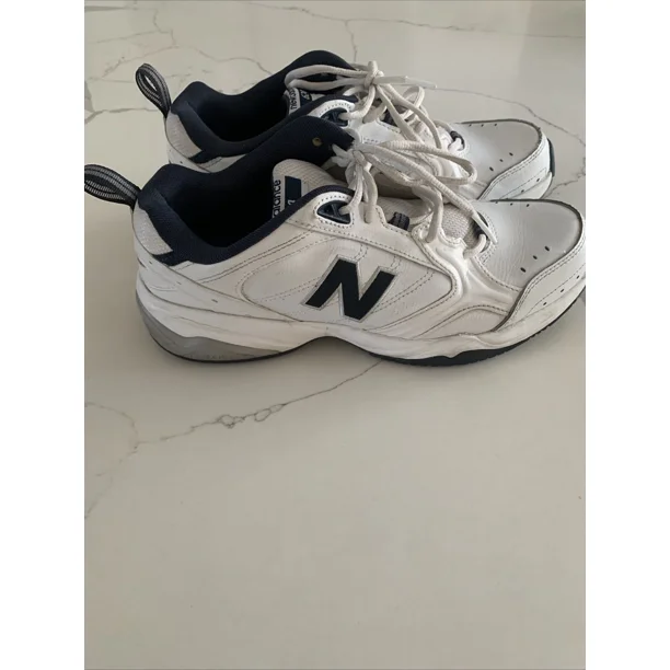 Mens New Balance 624 Size 9 White Shoes MX624WN2 Pre-Owned