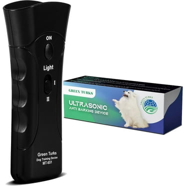 Buy Ultrasonic Anti Dog Barking Pet Trainer LED Light Gentle Anti Barking Chaser Style 3 In 1 Bark Control Tool Pet Training Device Handheld Trainer - Foto 6