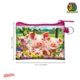 thumbnail image 2 of 3D LiveLife Change Purse - Pig Pen from Deluxebase. Lenticular Zip Pouch with 3D Farm Image, Novelty Animal Wallet for Cash & Cards, 2 of 4