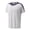 hgg235-Purple, variant on Yaoyar Men's Quick-Drying Solid Color Patchwork Casual Crew Neck Ice Silk Short-Sleeved Base Shirt Sports Short-Sleeved Crew Neck Top
