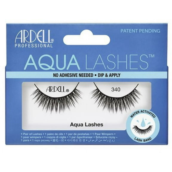 340 , Ardell Professional Aqua Lashes , Hair Scalp Skin Body - Pack of 1 w/ SLEEK Teasing Comb