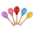 thumbnail image 2 of 1 Piece Wooden Maraca Coloful Hand Percussion for Preschool 0cm/7.87inch, 2 of 10
