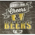 thumbnail image 2 of Cheers & Beers Paper Beverage Napkins 16 Count for 8 Guests, 2 of 2