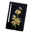 thumbnail image 4 of Allytechgroup Slim Case for Samsung Galaxy Tab S10 FE / Galaxy Tab S9 FE 10.9", TPU Back Cover Stylish Pattern Protective Shock Resistant Lightweight Case for Galaxy Tab S10 FE/ S9 FE,Gold Butterfly, 4 of 4