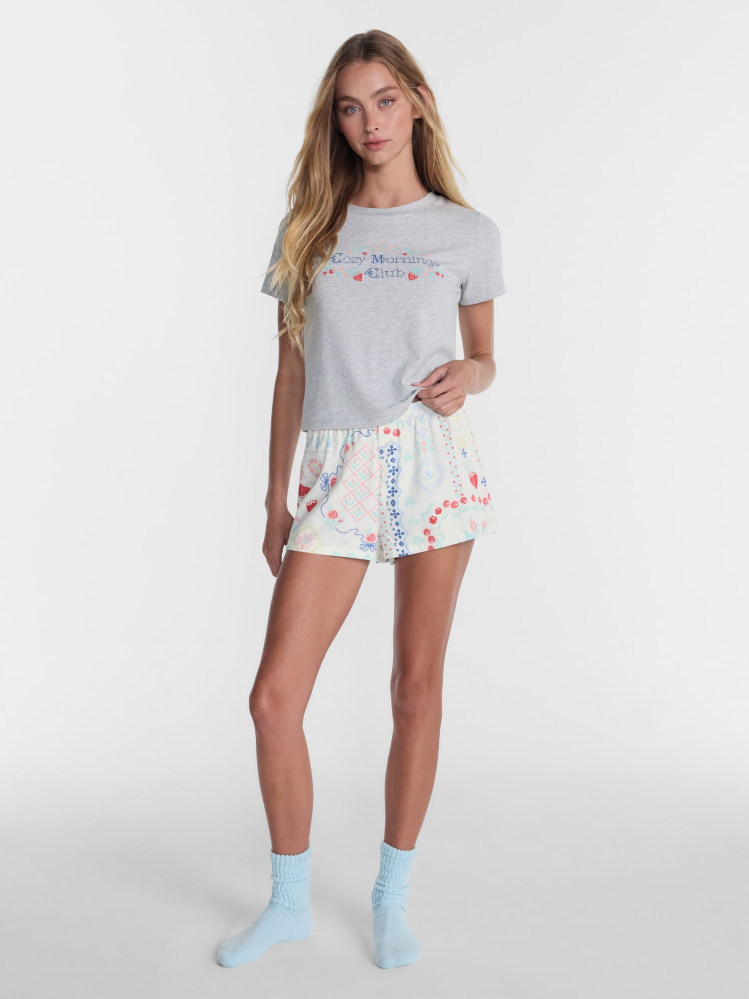 No Boundaries Graphic Baby Sleep Tee, Women's XS-XXL