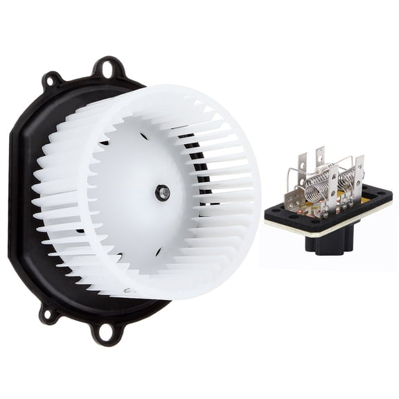 AUTOMUTO AC Heater Blower Motor Module With Wheel and Resistor Replace 1F1Z 19805 AA 1996-2007 for Ford for Taurus 3.0L,1996-1999 for Ford for Taurus 3.4L,1996-2005 for Mercury for Sable 3.0L