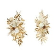 thumbnail image 5 of perfeclan 2 Pieces Artificial Floral Swag Backdrop Welcome Sign Decor Centerpiece Garland Wedding Arch Wreath for Window Home Farmhouse Gold, 5 of 9