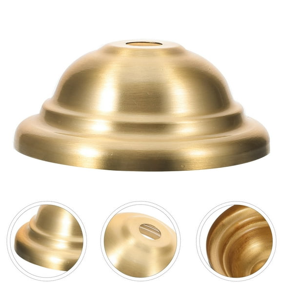 HEALEEP Brass Finial for Lamp Shades Golden Lamp Finial Caps Lampshade Caps Living Room 1Pack