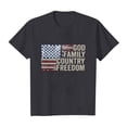 thumbnail image 6 of Byoo Toddler Girls US Flag Print T-Shirt Patriotic Short Sleeve Casual Crew Neck Kids Tee, 6 of 6