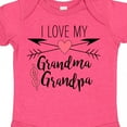thumbnail image 4 of Inktastic I Love My Grandma and Grandpa Heart and Arrows Boys or Girls Baby Bodysuit, 4 of 5