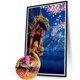 thumbnail image 2 of Pintura de diamante 5D DIY Taladro redondo completo Rapunzel Kit Decoración del hogar Arte Artesanía Hugtrwg Para estrenar, 2 of 9