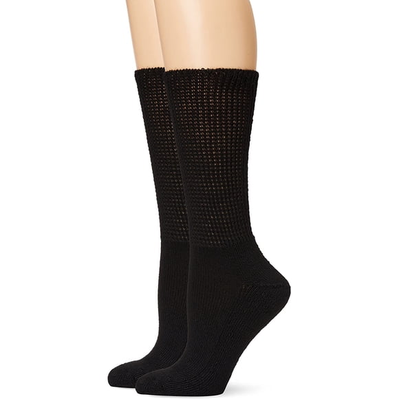 Women'S Extra Wide Diabetic Crew Sock