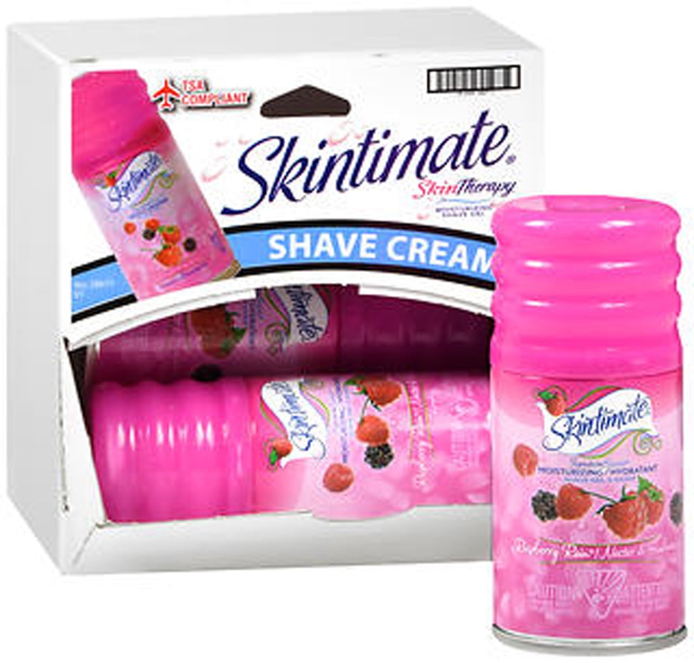 Skintimate Signature Scents Shave Gel Raspberry Rain 2.75 oz Tray of