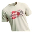 thumbnail image 3 of Playera de Star Wars para Caballero, con Estampados de la Nave Halcón Milenario Blanco Talla M, 3 of 4