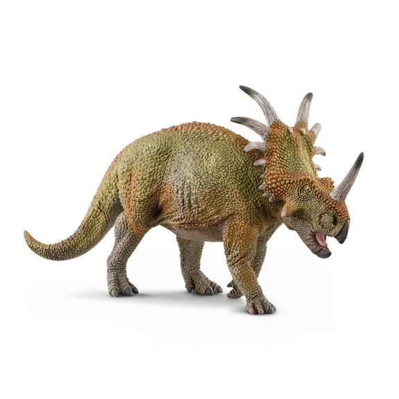 Schleich Dinosaurs - Realistic Styracosaurus Dinosaur Figure - Authentic and Prehistoric Jurassic Dino Toy- Highly Durable for Education and Fun for Boys and Girls- Ages 4 