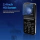 thumbnail image 3 of A50 Pro Flip Phone Dual SIM Card GSM Automatic Call Recording 2.4 Inch Screen Foldable Mobile Phones, 3 of 5