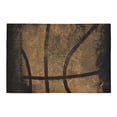 thumbnail image 2 of MKHERT Grunge Basketball Doormat Rug Home Decor Floor Mat Bath Mat 23.6x15.7 inch, 2 of 3