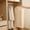 Beige1045, variant on Home Garment Bag For Hanging Clothes Breathable Cotton With Zipper And Clear Window 3 Sizes Washable Dress Protector