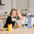 thumbnail image 3 of 40 oz Tumbler with Handle and Straw Lid Leak Proof | Best Mom Ever Mother''s Day Birthday Gifts for Mom Mothers Day | Stainless Steel Cup Dishwasher Safe, 3 of 5