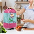 thumbnail image 3 of HELLHERO Protective Case with Stylish Machine Washable Food Processor Cover for Home Kitchen Indoor Floral Love Text, 3 of 6