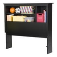 thumbnail image 6 of South Shore Vito Kid's Twin Bookcase Headboard, Pure Black, 6 of 7