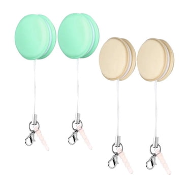 Macaron Cell Phone Wipe Screen Wipe Cleaning Wipe Eyeglass Lens Wipe Camera Lens Wipe Cleaning Tool Pendant,Set B